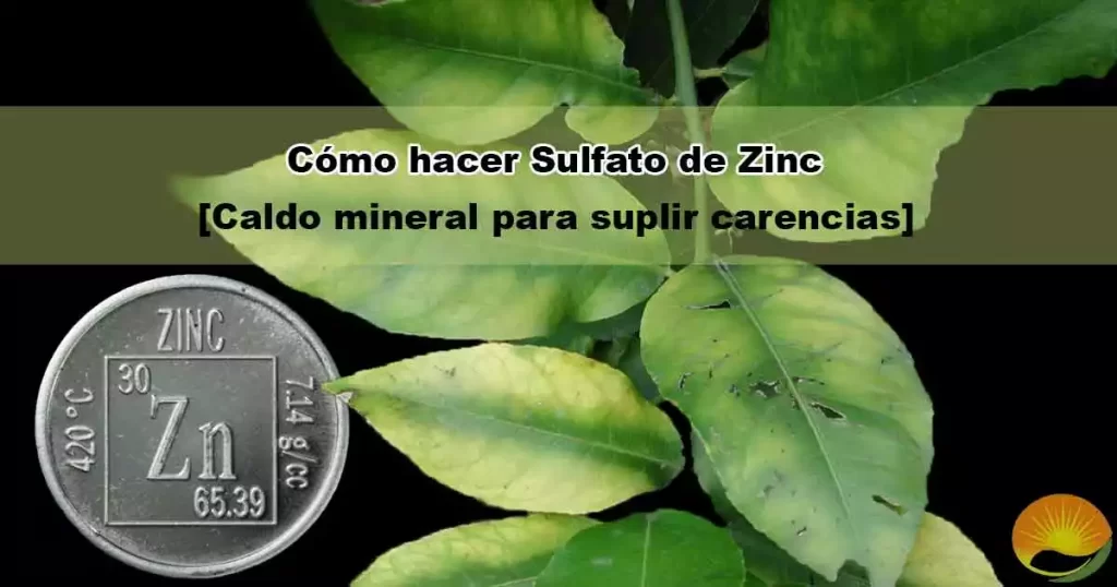 Sulfato de zinc