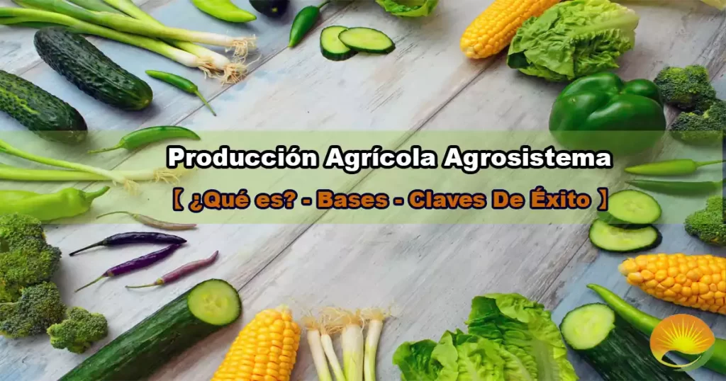 Producción agrícola